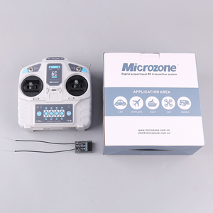 MicroZone MC6C Mini V2 2.4G 6CH Sistema de Radiocontrol para Avión, Dron, Multicóptero, Helicóptero, Coche y Barco - Product Image 2