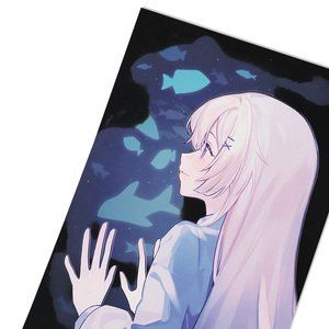 Vograce bán buôn tùy chỉnh nhiệt nhạy cảm bưu thiếp nhiệt thay đổi in ấn - Product Image 2