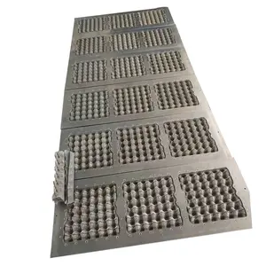 8 sides Rotary Egg Tray Making Machine Production Line needed pulp mold