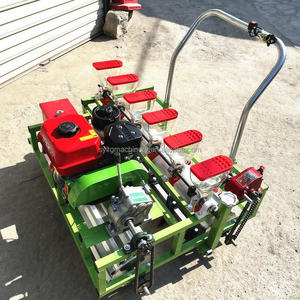 2 3 4 5 6 filas gran oferta propulsado a mano utilizado en la industria de plantación a escala vegetal cebolla zanahoria sembradora de semillas máquina agrícola - Product Image 3