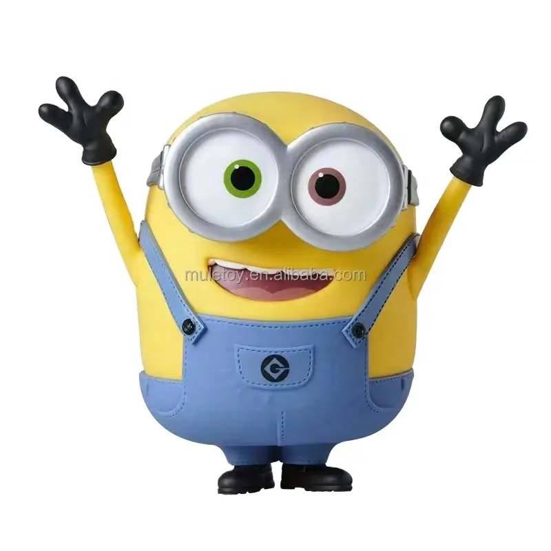 Figuras de acción de minion en 3D, juguetes de dibujos animados, modelos, decoración, muñeca, gran oferta