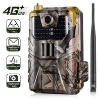 Caméras de chasse cellulaires 2G avec vision nocturne, pièges photo pour la faune, SMS, MMS, e-mail SMTP