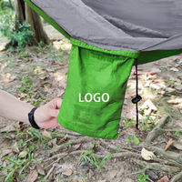 Neues Design Moderne Tragbare 2-Personen Nylon Camping Wandern Outdoor Reise Hängematte