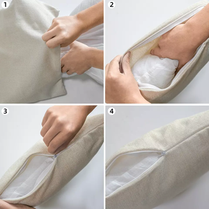 مخصص كيس وسادة عيد الميلاد لوازم الديكور القطن غطاء من الكتان للوسائد الزخرفية المنزل أريكة - Product Image 2