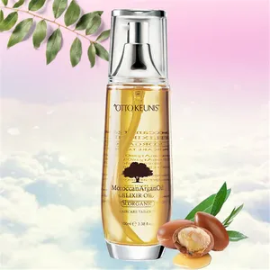 Prodotti <span class=keywords><strong>per</strong></span> la Cura dei <span class=keywords><strong>Capelli</strong></span> Biologici, Olio di Argan 100% Naturale Puro, Nutriente, Riparatore, <span class=keywords><strong>Protezione</strong></span> dal Calore OEM/ODM - Product Image 1