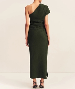 2025 <span class=keywords><strong>grossiste</strong></span> conception personnalisée Simple décontracté mode robes femmes une épaule mince fente Sexy robe d'été - Product Image 2