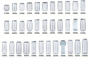 Boîte en <span class=keywords><strong>plastique</strong></span> PET à large ouverture de qualité <span class=keywords><strong>alimentaire</strong></span>, avec couvercle à ouverture facile, pour aliments en conserve/boîte en <span class=keywords><strong>plastique</strong></span> hermétique vide - Product Image 2