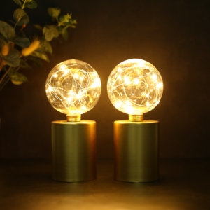 Envío Gratuito en EE. UU. Juego de 2 Lámparas de Escritorio Pequeñas de Diseño Industrial, Lámpara <span class=keywords><strong>LED</strong></span> Inalámbrica para Mesa de Noche, para Sala de Estar, Decoración de Iluminación del Hogar - Product Image 4