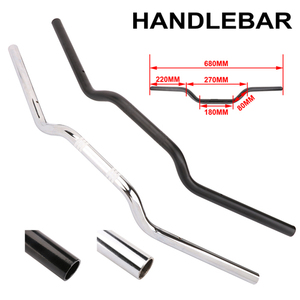 Tay lái bằng nhôm đa năng 22mm 7/8 inch, tay lái bằng sắt - Product Image 2