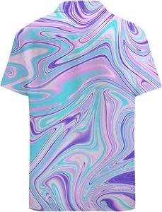 T-shirts personnalisés d'été Hawaii Fiesta Camisa Hawaiana Algodon Para Hombre Chemise <span class=keywords><strong>Hawaienne</strong></span> Aloha Beach Chemise décontractée tropicale pour homme - Product Image 3