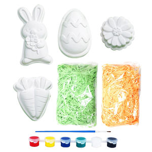Premium Non-Toxic DIY Happy <strong>Easter</strong> Plaster Painting <strong>Craft</strong> <strong>Kit</strong> for Kids Creative Art Educational Spring Birthday Gift Box - Product Image 3