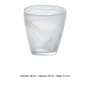 Carioca White <b>Water</b> Tumbler 25 cl H 9.5 cm Ø 8.8 cm M1934 - Product Image 3