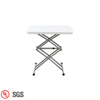 Mini bureau d'étude pliable en plastique, hauteur réglable, vente en gros