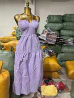 Vente directe d'usine, robe d'été usagée, impression numérique, robe tendance, grande taille, robe décontractée pour femmes