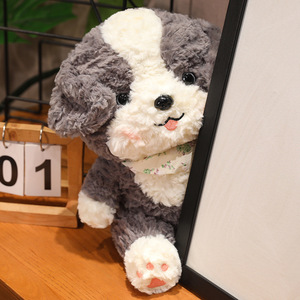 Nuevo Estilo Lindo Peluche de Husky, Muñeco de Perro Border <span class=keywords><strong>Collie</strong></span>, Regalo de Cumpleaños para Niños, Peluche Súper Suave Relleno de Algodón PP, Venta al por Mayor - Product Image 3