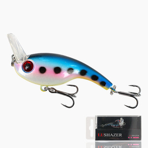 Naufrage Crankbait Pêche <span class=keywords><strong>Minnow</strong></span> 35/55mm 2.5/7.5g Pêche Shad Leurre Flutter Plongée Basse Leurre Truite Leurre - Product Image 6