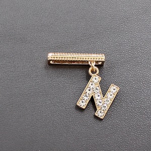 จี้ตัวอักษรประดับเพชรหรูหราสำหรับสายนาฬิกา - Product Image 6