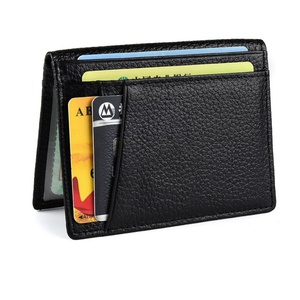 Boshiho Slim Minimalist Front Pocket <b>Wallet</b> <b>RFID</b> <b>Blocking</b> Leather Card Holder Purse - Product Image 5