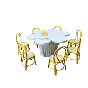 Silla Infantil de Ratán Natural Hecha a Mano, en Oferta, para Decoración de Fiestas de Cumpleaños, Estilo Boho, Muebles para Eventos Infantiles - Product Image 6