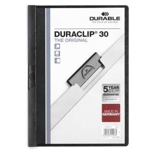 ทนทาน-2200-02 duraclip®30โฟลเดอร์คลิป A4 (หลายแพ็ค)-EAN 4005546210292การจัดระเบียบและการจัดเก็บข้อมูลผลิตภัณฑ์ - Product Image 3
