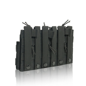 Chiến Thuật Ban Nhạc Đàn Hồi Molle Ba Mở-Top Tạp Chí Túi Hai Lớp M14 M16 Mag Tàu Sân Bay - Product Image 6