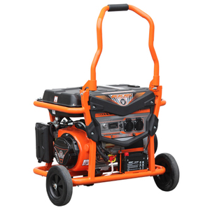 Générateur à essence BS2500-III 2kW 4 temps refroidi par air, 2.2kW <span class=keywords><strong>max</strong></span>, 212cc, avec chariot, poignée haute, réservoir de carburant 20L, usage domestique, certifié CE - Product Image 2