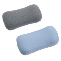 Oreiller de voyage [Travel Pillow] – Détachable, lavable, portable, en mousse à mémoire de forme, personnalisable, rectangulaire, multifonctionnel pour la sieste
