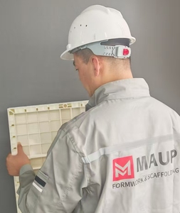 Sistema de Encofrado de Plástico ABS MAUP, Muestra de Exhibición para Muros, Columnas y Construcción Residencial - Product Image 3
