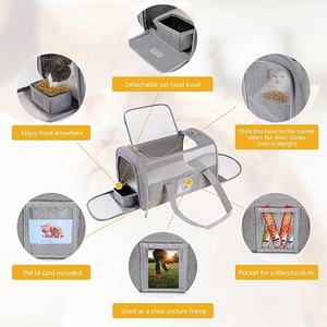 Custom Portable <b>Travel</b> Carrier <b>Bags</b> for Dogs and Cats BSCI Certified Sling <b>Pet</b> <b>Bag</b> Customizable Black/Custom Color Made in China - Product Image 3