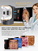 Appareil de scanner facial DX pour la détection et l'analyse des problèmes cutanés potentiels tels que l'acné, utilisé pour le diagnostic facial