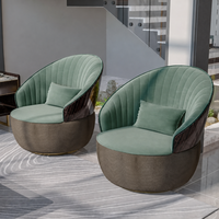 Ensemble de canapés de réception de luxe moderne vert émeraude, capitonné, avec panneaux latéraux incurvés, pour villa, hôtel, salon, mobilier de salon