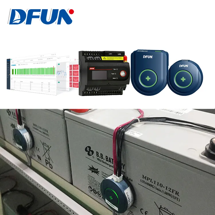 DFUN Módulo de monitoramento de bateria de alta qualidade para monitor de chumbo ácido Bateria Tensão Resistência interna Temperatura