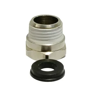 Top Quality Copper Electroplating White Pipe Fittings Reducing Couplings Easy To Install