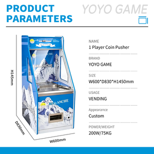 Mini distributeur de jetons pas cher pour jeu d'arcade de bar avec jeu Peg Board Super Magician Clown et machine à prix en jetons - Product Image 6
