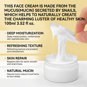 Soins de la peau coréens, camélia, mucine d'escargot 92%, céramide, <span class=keywords><strong>crème</strong></span> hydratante pour le <span class=keywords><strong>visage</strong></span> éclaircissante, anti-âge, réparatrice, 100g - Product Image 5