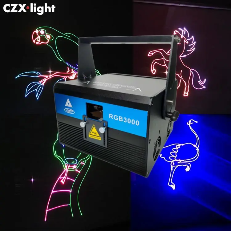 שלב אורות יצרן parti לייזר אור dmx לייזר 5w ilda מקס RGB אנימציה לייזר הצג מערכת DJ דיסקו לייזר אור עבור מועדון