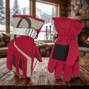 HIKE IMPEX Doublures de ski chauffantes d'hiver en polyester imperméables à doigts complets, rechargeables, alimentées par batterie 3000 mAh, pour l'extérieur - Product Image 2