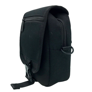 Mini Polyester Single Shoulder Bag Small Square Black Crossbody Messenger Bag Sport Shoulder Bag - Product Image 3
