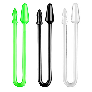 Plug anal double tête transparent extra long de 90 cm, outils de stimulation post-sexuelle pour hommes et femmes, Dongguan, <span class=keywords><strong>gay</strong></span> - Product Image 5