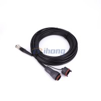 Câble assemblé RPM2534692 FLX DLC UPC vers ODC double D, SM G657A2, 4,8 mm, 2 ou 8 fibres, connecteur fibre optique Full Axs