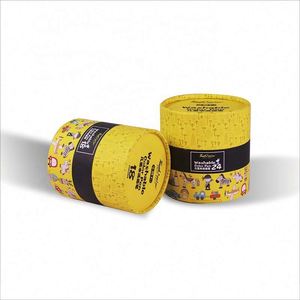 Wholesale Custom Printed Cylinder <b>Box</b> New Design <b>Round</b> Gift <b>Box</b> for Children's Watercolor Pens - Product Image 1