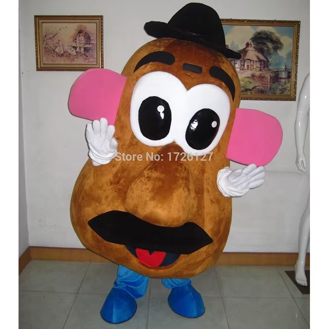 Funtoys Potato Head Toy Mascot Costume Custom Fancy Anime Cosplay Mascotte  Dress Carnival for Adult