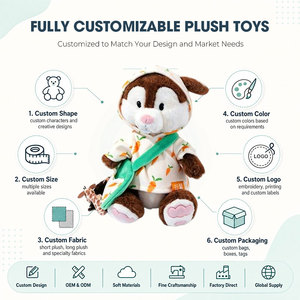 Peluche de lapin super douce de qualité supérieure avec sac d'école mignon pour enfants, compagnon quotidien et jouet anti-stress amusant - Product Image 2