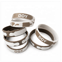Bracelets en silicone et bracelets en caoutchouc personnalisés avec impression de logo de sport 3D avec nom personnalisé bon marché