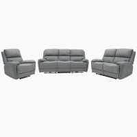 Geeksofa ModernTech Fabric Power Electric Motion Recliner Sofa Set 3 2 1 pour les meubles de salon