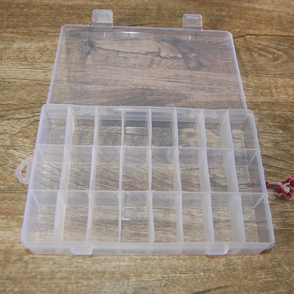 Fishing Tackle Box - Organize with 10, 15, or 24 Grids Fishing Tackle Box - Organize with 10, 15, or 24 Grids