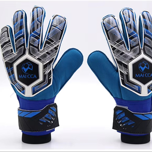 Gants de gardien de but de football - Gants d'entraînement en latex avec protection des doigts pour joueurs adultes et jeunes - Product Image 1
