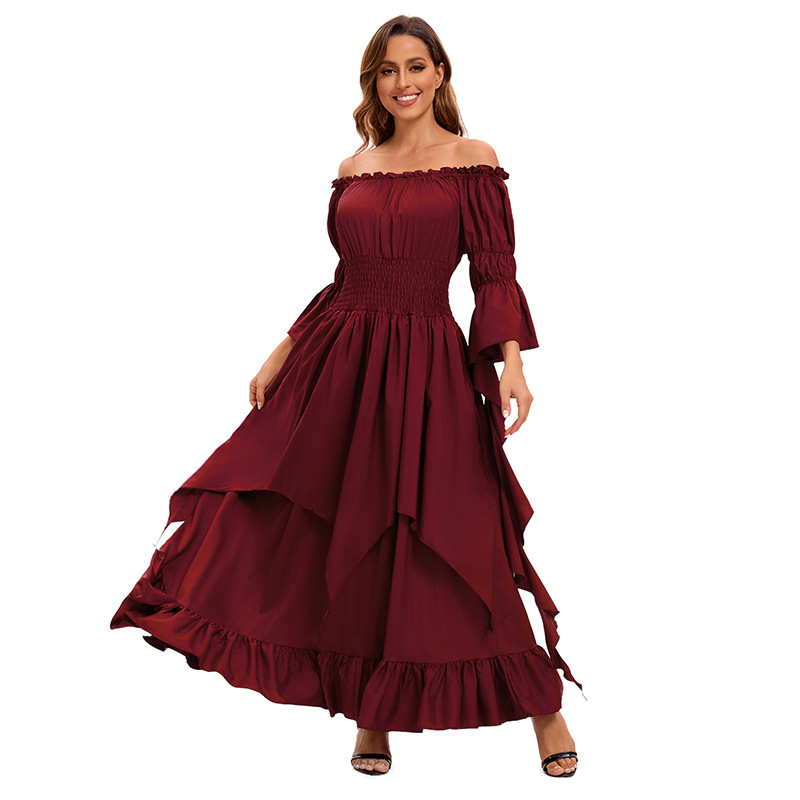 6901 Red [Single Dress]