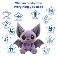 Jouets en peluche d'anime personnalisables à succès, logo personnalisé, poupée en peluche, fabricant de jouets en peluche personnalisés