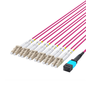 OM4 fiber optic MPO-LC vá dây <span class=keywords><strong>Multimode</strong></span> cáp thông tin liên lạc - Product Image 2